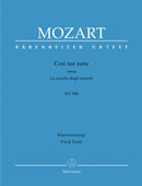 Così fan tutte ossia La scuola degli amanti K. 588 (ヴォーカル・スコア)(ソフトカバー)