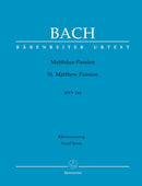 Matthäus-Passion, BWV 244(ヴォーカル・スコア)