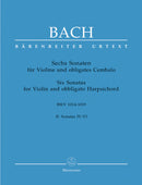 Six Sonatas for Violin and Obbligato Harpsichord, vol. 2