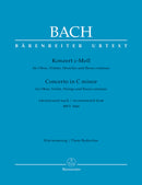 Concerto for Oboe, Violin, Strings and Basso Continuo C minor(ピアノ・リダクション)