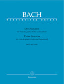 Three Sonatas for Viola (Viola da gamba) and Harpsichord BWV 1027-1029
