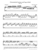 Chromatic fantasie and Fugue D minor BWV 903