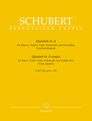 Quintet for Piano, Violin, Viola, Violoncello and Double Bass A major op. post.114 D 667 "Trout Quintet"