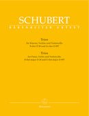 Trios for Piano, Violin and Violoncello B-flat major/E-flat-major op. post. 148 D28/D897