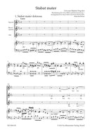 Stabat mater (Arranged for female choir (SMA)) (ヴォーカル・スコア)