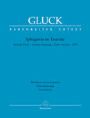 Iphigénie en Tauride (Paris version of 1779) (ヴォーカル・スコア)
