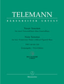 Nine Sonatas for 2 flutes (without bass) TWV 40:141-149
