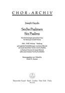 Six Psalms Hob XXIII:Anhang