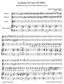 Es danken dir, Gott, die Völker