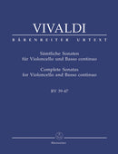 Complete Sonatas for Violoncello and Basso continuo RV 39-47