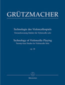 Technology of Violoncello Playing op. 38 -Twenty-four Etudes for Violoncello Solo-