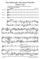 Das Sühnopfer des neuen Bundes (ヴォーカル・スコア)