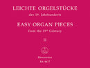 Easy organ pieces from the 19th century, volume 2