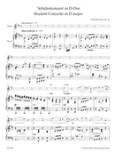 Concerto D major op. 22(ピアノ・リダクション)