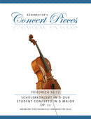 Concerto D major op. 22 (Arranged for cello, transposed to G major)