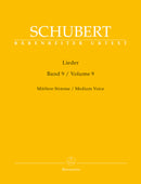 Lieder (Medium Voice), vol. 9