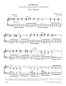 Complete Organ Works, Vol. 6: Posthumous works. 42 Pieces for organ without pedal (1925)