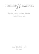ferner, und immer ferner