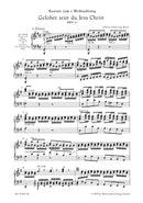 Gelobet seist du, Jesu Christ, BWV 91 (ヴォーカル・スコア)