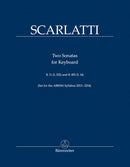 Zwei Sonaten für Klavier = Two Sonatas for Keyboard K 11 (L 352), K 492 (L 14)