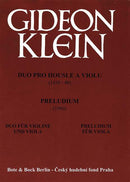 Duo für Violine und Viola / Präludium für Viola solo
