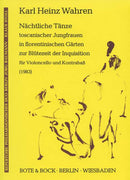 Nächtliche Tänze toscanischer Jungfrauen in florentinischen Gärten zur Blütezeit der Inquisition