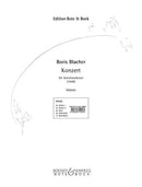 Concerto for String Orchestra (set of string parts)