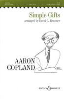 Old American Songs I, No. 4 Simple Gifts (SATB & Piano)