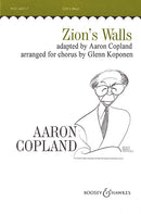 Old American Songs II, No. 2 Zion's Walls (Revivalist Song) (TTBB & piano)