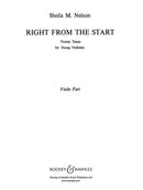 Right from the Start (violin part)
