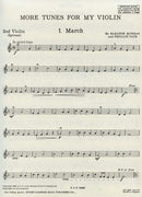 More Tunes for my Violin (violin II part)