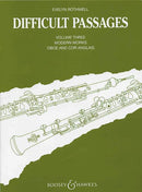 Difficult Passages (Oboe), Vol. 3
