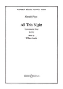 All this Night op. 33