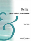 Cantata Academica op. 62 (vocal/piano score)