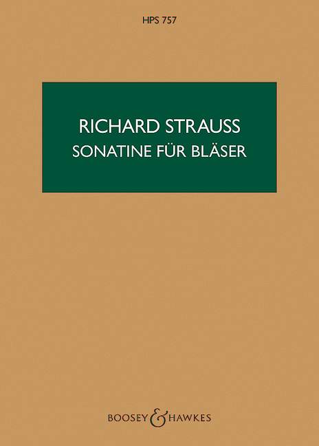 Sonatine Nr.1 F-Dur o. Op. AV 135 / Strauss (B&H): 木管楽器,16