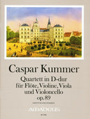Quartett in D-Dur op. 89