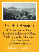 83. Triosonate F-Dur TWV 42:F3