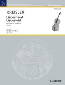 Liebesfreud - Liebesleid (cello and piano) 日本語表紙