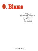 Twelve Melodious Duets