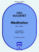 Meditation From 'Thais' (Clarinet and Piano)