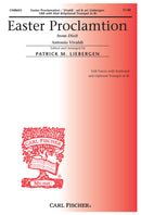 Easter Proclamation (SAB, Trumpet and Keyboard)