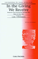 In The Giving, We Receive (Vocal Score)