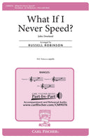What If I Never Speed? (Part)
