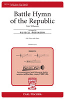 Battle Hymn of the Republic (SAB and Piano)