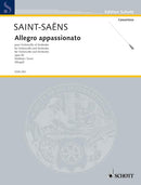 Allegro appassionato op. 43, Cello & Orchestra (score)