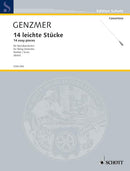 14 leichte Stücke für Streichorchester GeWV 134 (score)