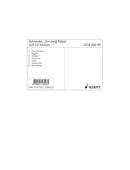 Ein ewig Rätsel will ich bleiben... (set of parts)