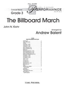 The Billboard March (Score Only)