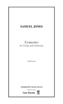 Concerto for Violin and Orchestra (Score Only)