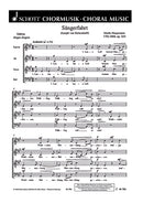 Sechs Chorlieder op. 32, 1. Sängerfahrt Laue Luft kommt blau gefloss